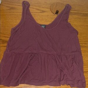 Women's Purple Sleeveless Top wild fable super soft XS